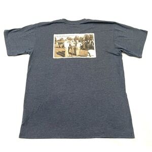 Onward Reserve Glen Arven Country Club T Shirt Large Heather Navy Blue Golf